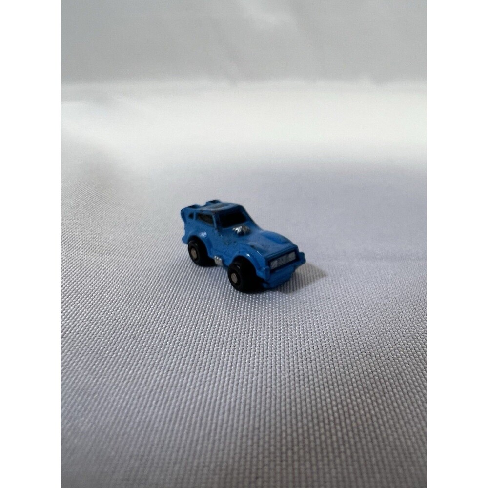 Vintage 1980’s Micro Machines Mini Insiders Blue Plymouth Arrow Funny Car